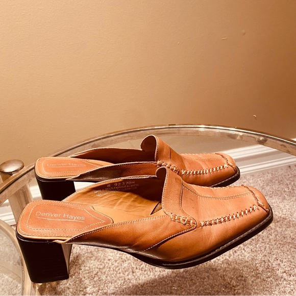 Denver Hayes slip on mules Sz 8 - Picture 3 of 8